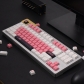 EVA 08 104+34 XDA profile Keycap PBT Dye-subbed Cherry MX Keycaps Set Mechanical Gaming Keyboard